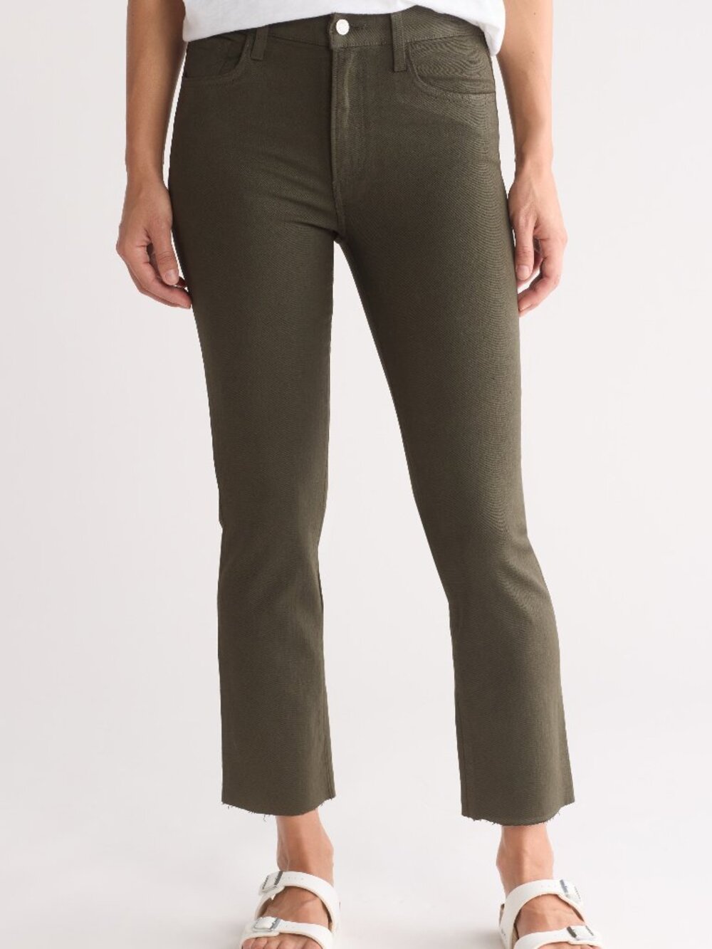 Frank & Eileen The Everyday Straight Leg Jeans (Olive)